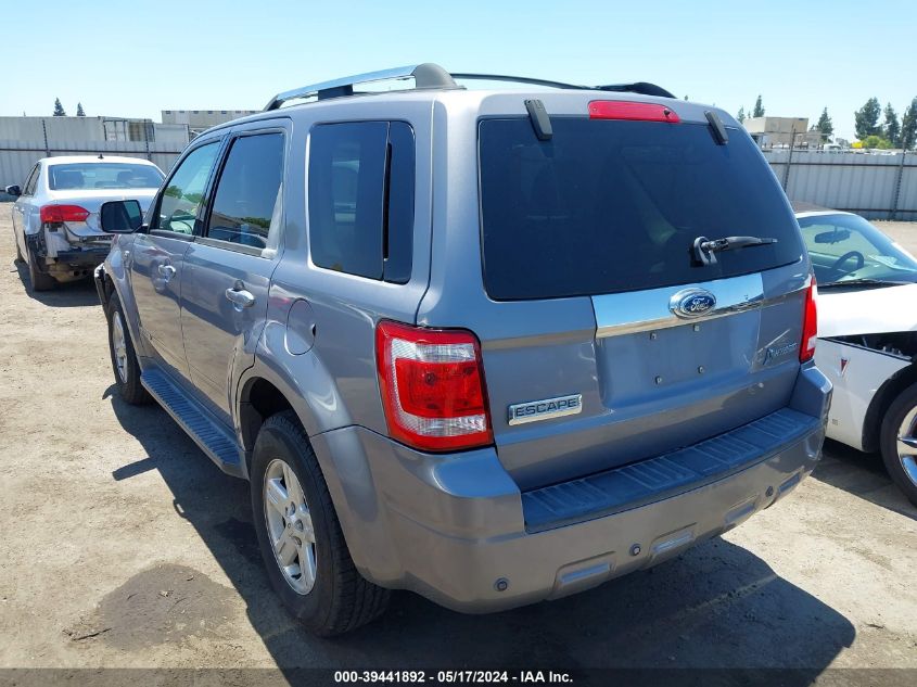 2008 Ford Escape Hybrid Hev VIN: 1FMCU49H48KA94543 Lot: 39441892