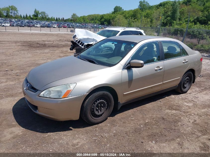 2003 Honda Accord 2.4 Lx VIN: 1HGCM56333A028357 Lot: 39441899