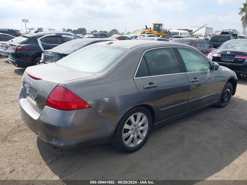 2007 Honda Accord 3.0 Ex VIN: 1HGCM66557A026445 Lot: 39441902