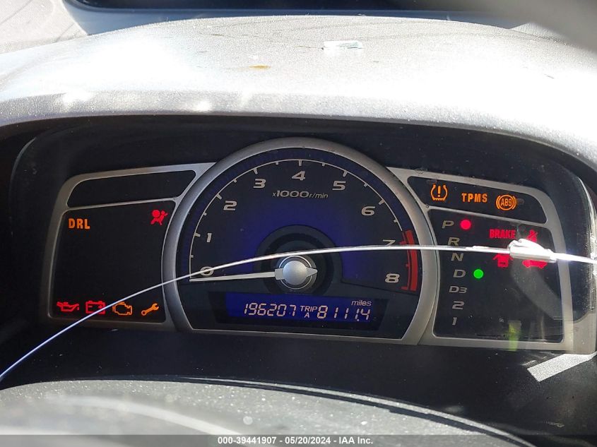 2008 Honda Civic Lx VIN: 1HGFA16538L065162 Lot: 39441907