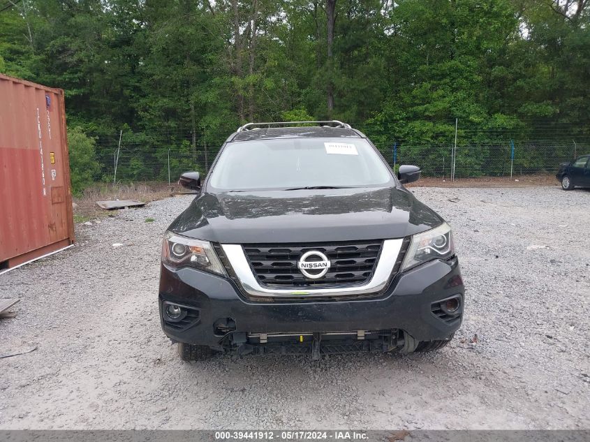 2018 Nissan Pathfinder Sv VIN: 5N1DR2MN8JC606585 Lot: 39441912