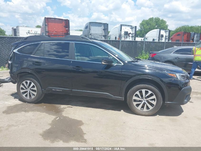 2022 Subaru Outback Premium VIN: 4S4BTACC2N3272806 Lot: 39441915