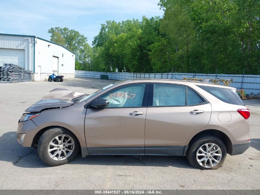 2018 Chevrolet Equinox Ls VIN: 2GNAXHEVXJ6272736 Lot: 39441927