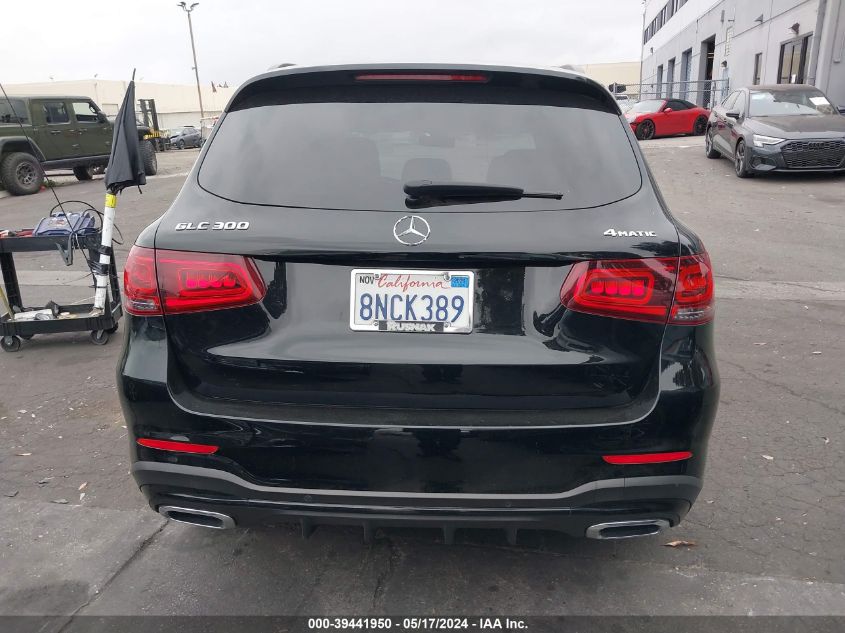 2020 Mercedes-Benz Glc 300 4Matic VIN: WDC0G8EB7LF722517 Lot: 39441950