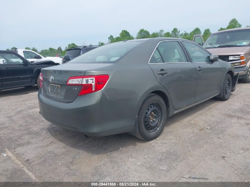 2012 Toyota Camry L VIN: 4T1BF1FK1CU529715 Lot: 39441958