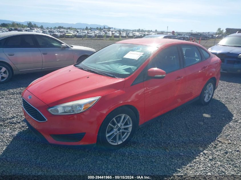 2016 Ford Focus Se VIN: 1FADP3F20GL285403 Lot: 39441965