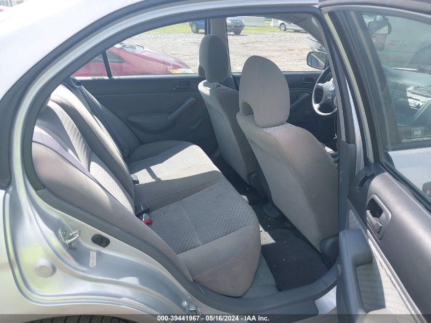 2004 Honda Civic Vp VIN: 2HGES16354H595129 Lot: 39441967