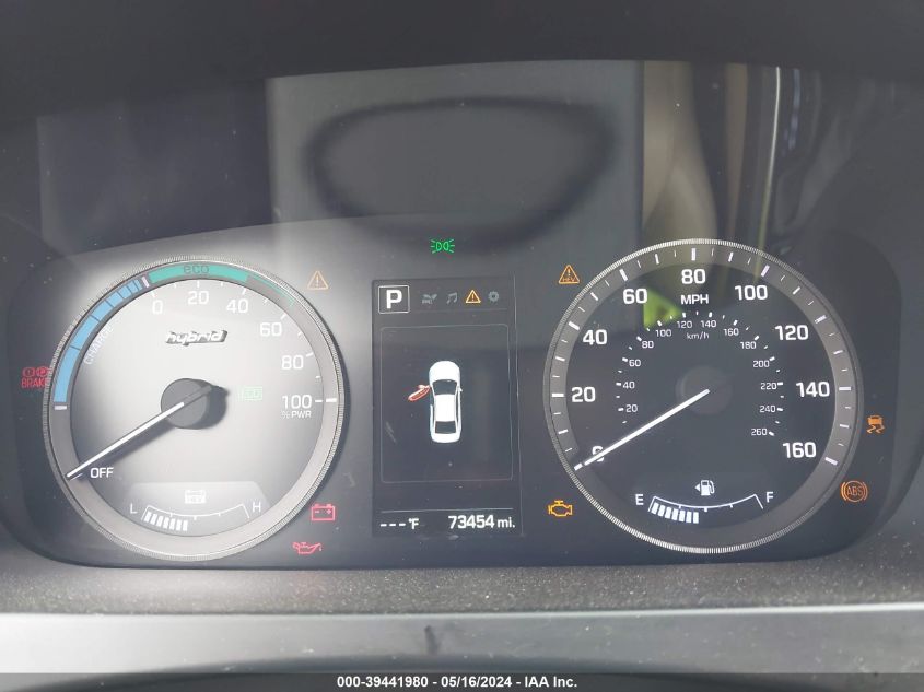 2016 Hyundai Sonata Hybrid Limited VIN: KMHE34L13GA012930 Lot: 39441980