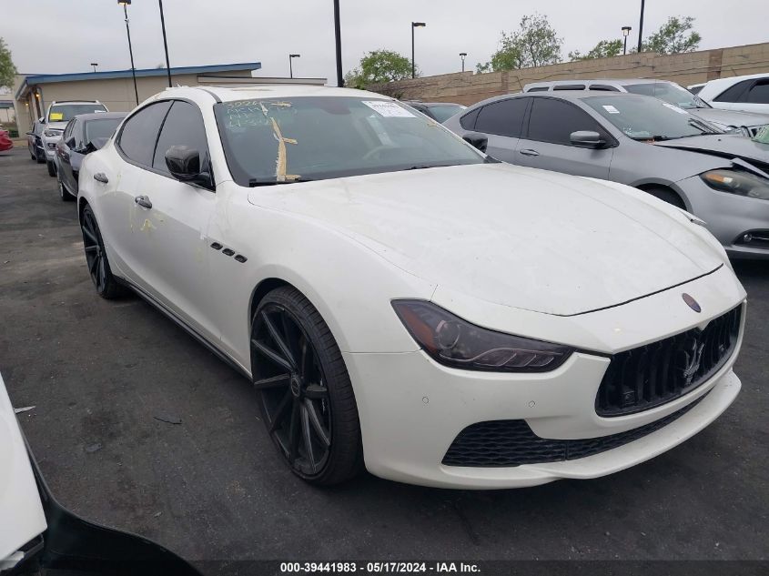 2014 Maserati Ghibli VIN: ZAM57XSA7E1127888 Lot: 39441983