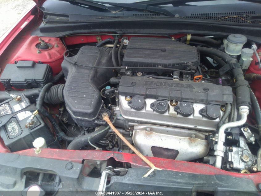 2004 Honda Civic Vp VIN: 1HGEM21184L068498 Lot: 39441987