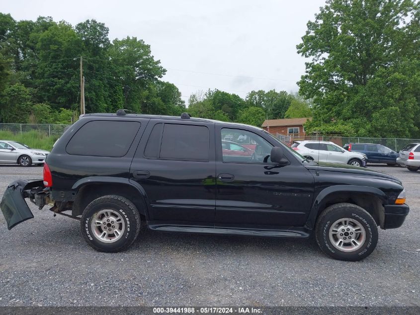 2000 Dodge Durango VIN: 1B4HS28NXYF199864 Lot: 39441988
