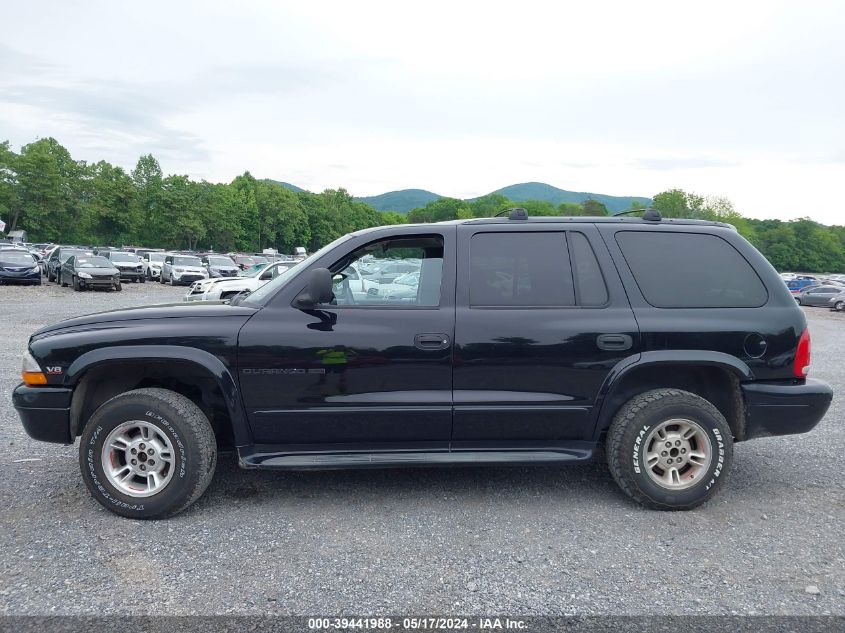 2000 Dodge Durango VIN: 1B4HS28NXYF199864 Lot: 39441988