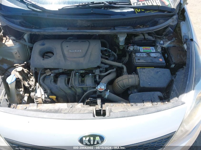 2016 Kia Rio Lx VIN: KNADM4A3XG6548176 Lot: 39442002