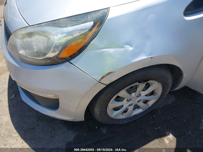 2016 Kia Rio Lx VIN: KNADM4A3XG6548176 Lot: 39442002