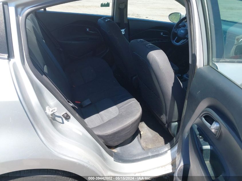 2016 Kia Rio Lx VIN: KNADM4A3XG6548176 Lot: 39442002