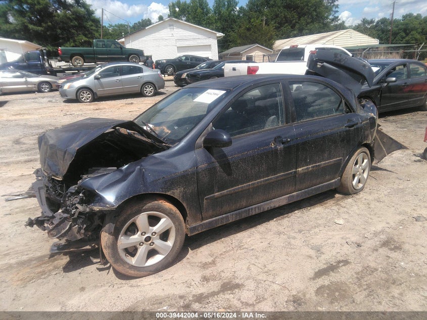 2008 Kia Spectra Sx VIN: KNAFE121085019750 Lot: 39442004