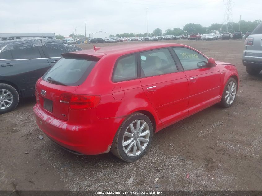 2011 Audi A3 2.0 Tdi Premium VIN: WAUBJBFM6BA051833 Lot: 39442008