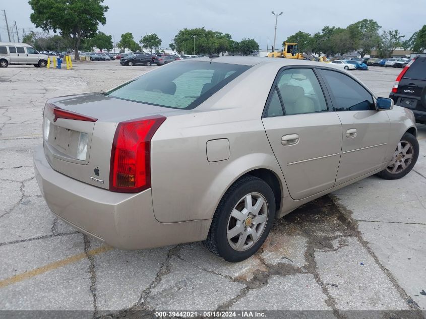 2006 Cadillac Cts Standard VIN: 1G6DM57T160105452 Lot: 39442021