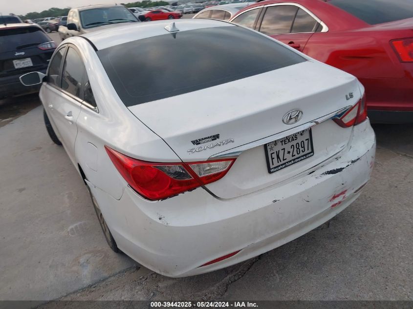 2012 Hyundai Sonata Gls VIN: 5NPEB4AC7CH457914 Lot: 39442025