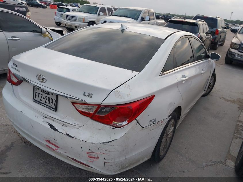 2012 Hyundai Sonata Gls VIN: 5NPEB4AC7CH457914 Lot: 39442025