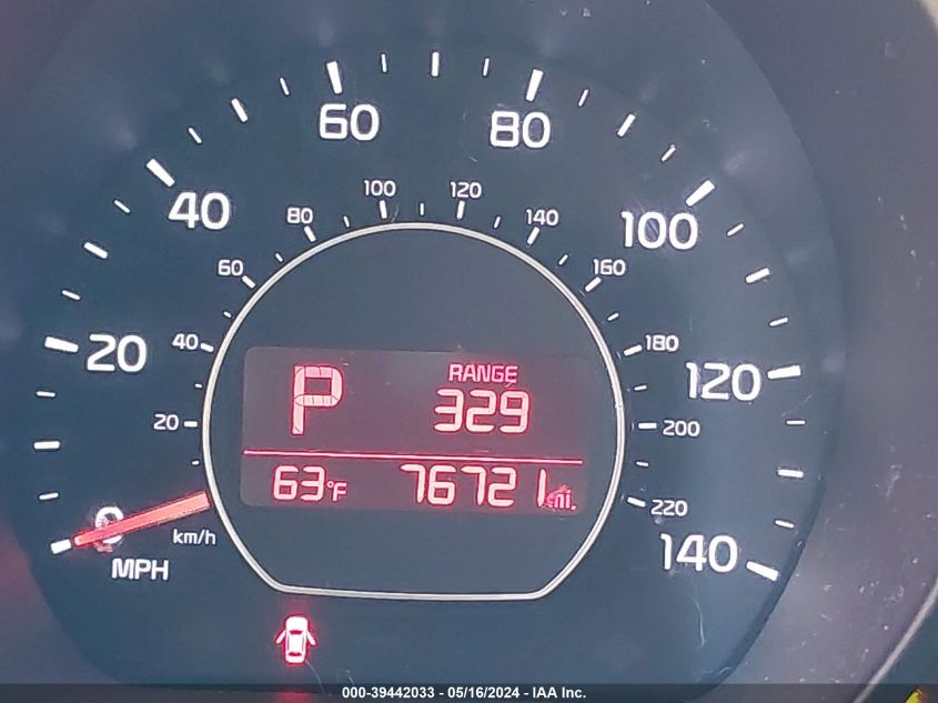 2016 Kia Soul + VIN: KNDJP3A51G7834078 Lot: 39442033