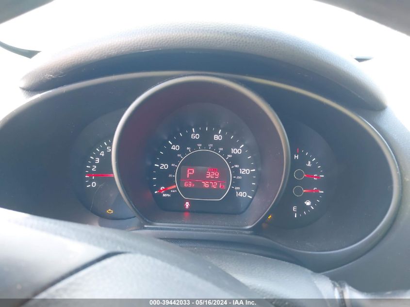 2016 Kia Soul + VIN: KNDJP3A51G7834078 Lot: 39442033