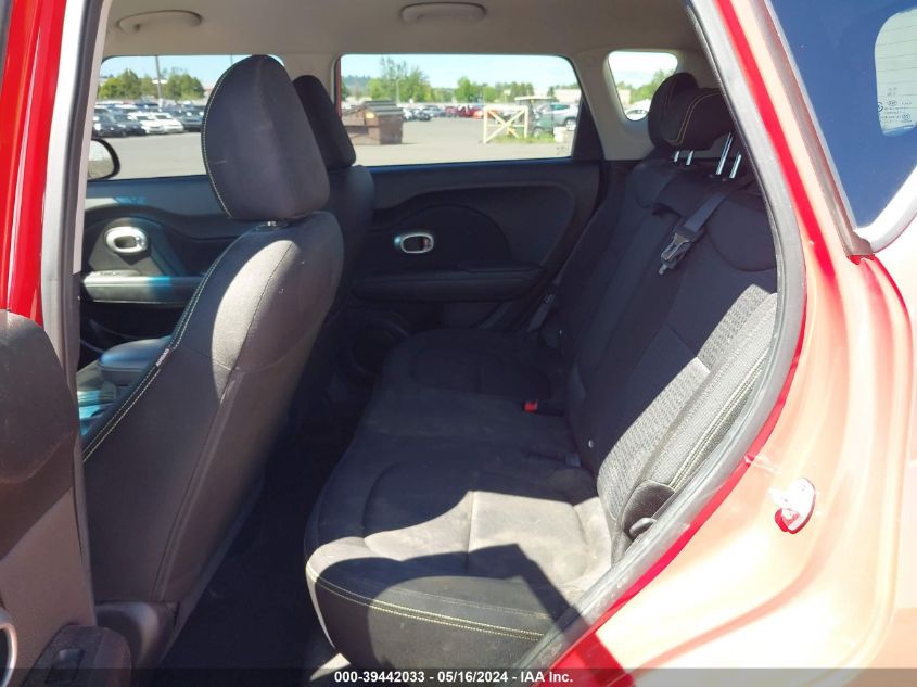 2016 Kia Soul + VIN: KNDJP3A51G7834078 Lot: 39442033