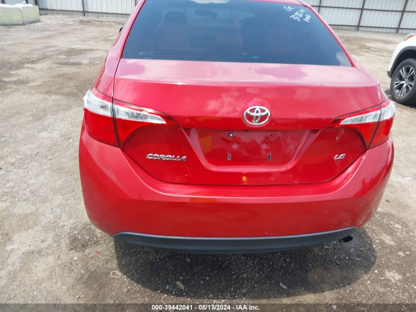 2014 Toyota Corolla L/Le/Le Plus/Le Premium/S/S Plus/S Premium VIN: 2T1BURHE0EC074002 Lot: 39442041