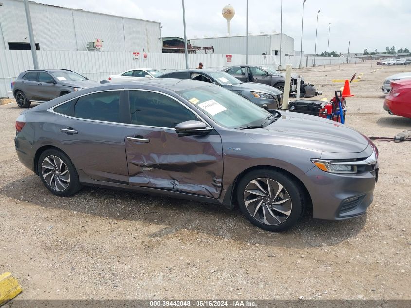 2019 Honda Insight Touring VIN: 19XZE4F98KE015877 Lot: 39442048