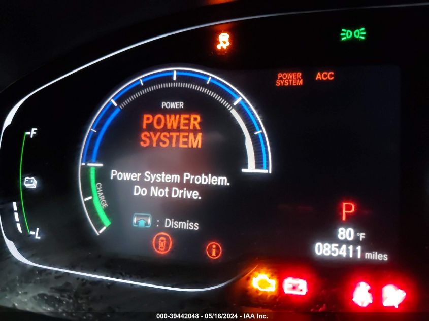 2019 HONDA INSIGHT TOURING - 19XZE4F98KE015877