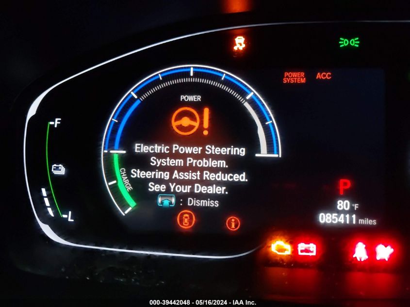 2019 HONDA INSIGHT TOURING - 19XZE4F98KE015877