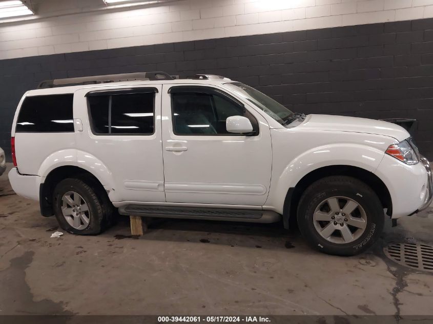2008 Nissan Pathfinder Se VIN: 5N1AR18B38C610714 Lot: 39442061