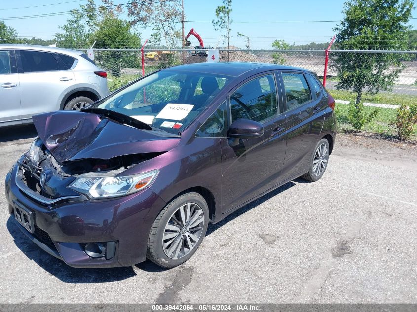 2016 Honda Fit Ex/Exl VIN: JHMGK5H75GS005831 Lot: 39442064