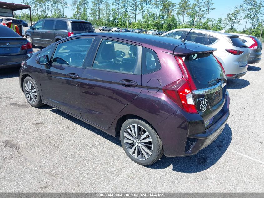 2016 Honda Fit Ex/Exl VIN: JHMGK5H75GS005831 Lot: 39442064