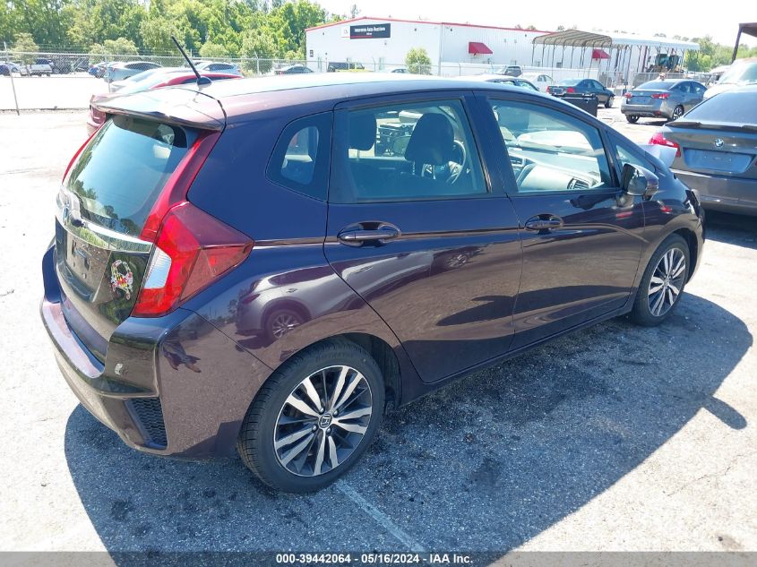 2016 Honda Fit Ex/Exl VIN: JHMGK5H75GS005831 Lot: 39442064