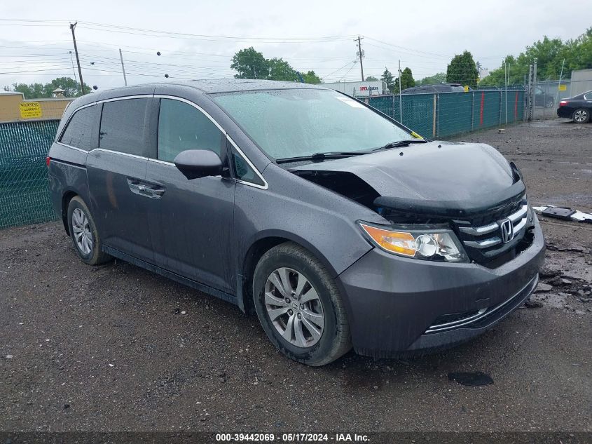 2015 Honda Odyssey Ex-L VIN: 5FNRL5H63FB031628 Lot: 39442069