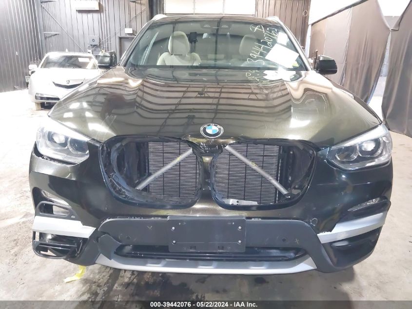 2019 BMW X3 xDrive30I VIN: 5UXTR9C58KLP97144 Lot: 39442076