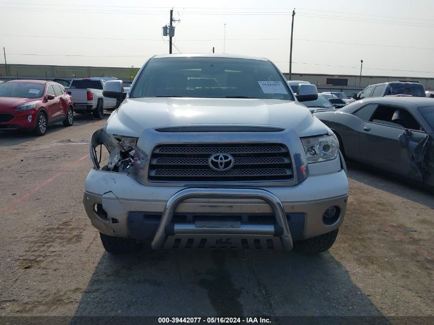 2007 Toyota Tundra Crewmax Limited VIN: 5TFEV58107X031297 Lot: 39442077