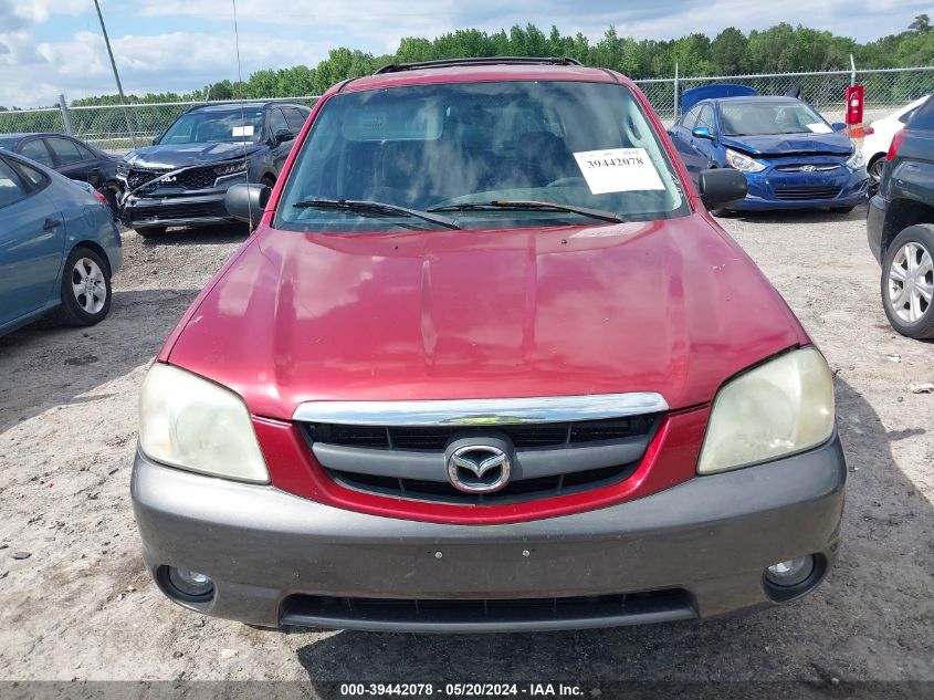 2003 Mazda Tribute Lx V6 VIN: 4F2CZ94143KM06611 Lot: 39442078