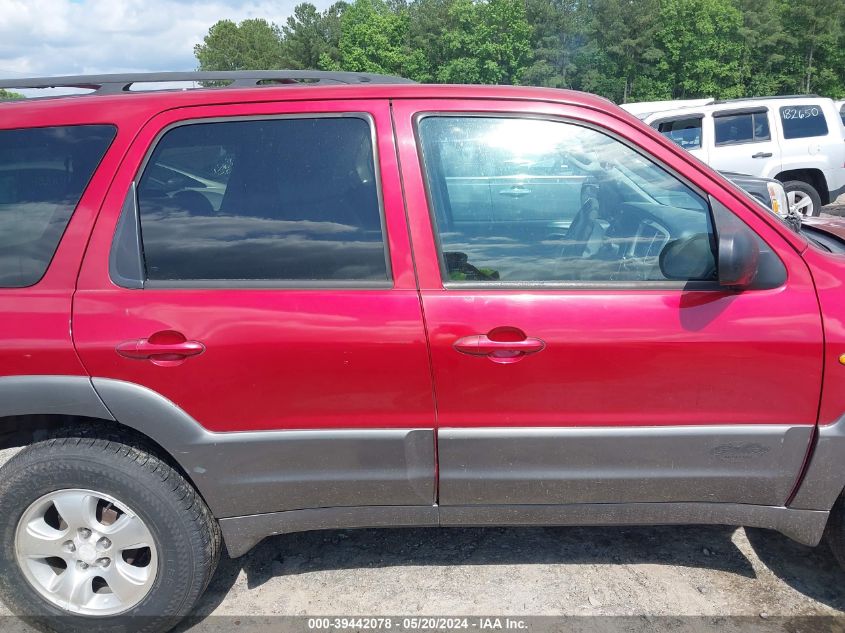 2003 Mazda Tribute Lx V6 VIN: 4F2CZ94143KM06611 Lot: 39442078