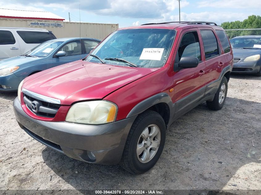 2003 Mazda Tribute Lx V6 VIN: 4F2CZ94143KM06611 Lot: 39442078