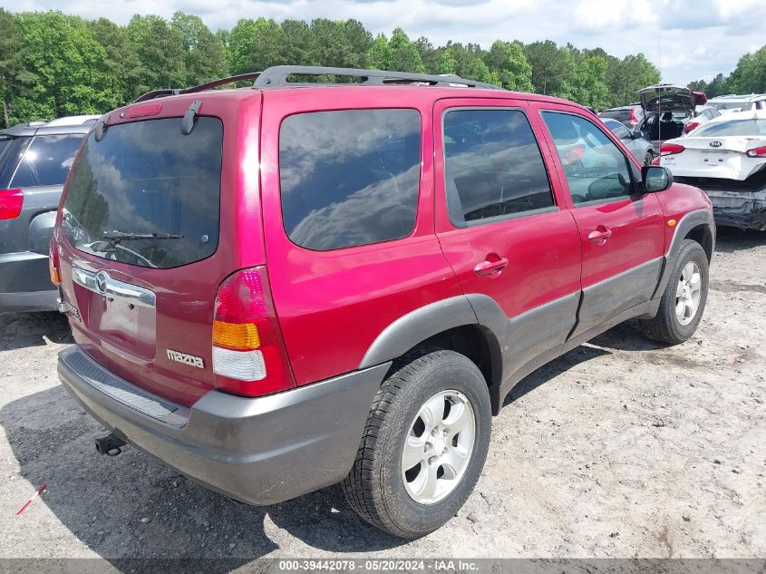 2003 Mazda Tribute Lx V6 VIN: 4F2CZ94143KM06611 Lot: 39442078