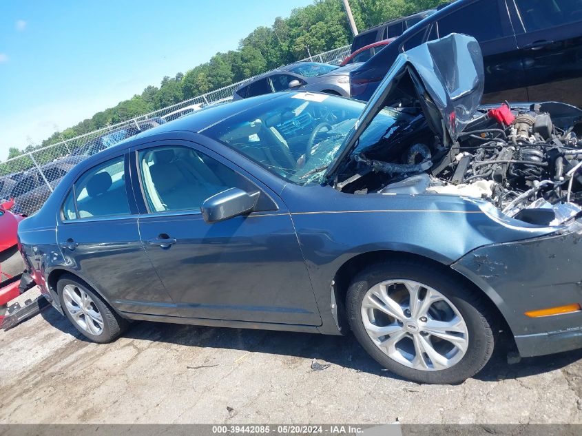 2012 Ford Fusion Se VIN: 3FAHP0HA1CR209530 Lot: 39442085