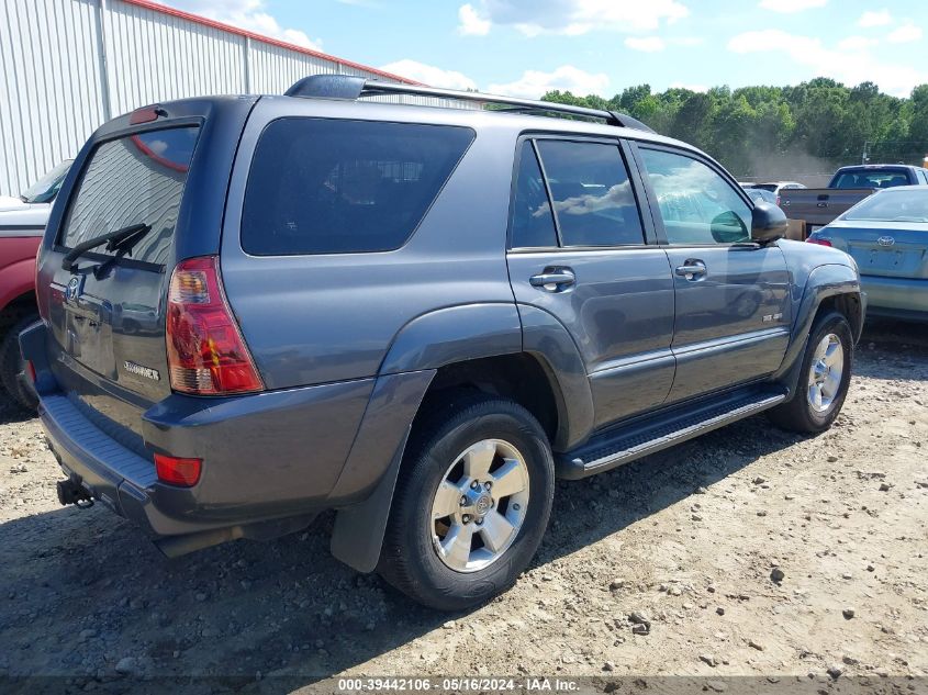 2005 Toyota 4Runner Sr5 V6 VIN: JTEBU14R550070222 Lot: 39442106