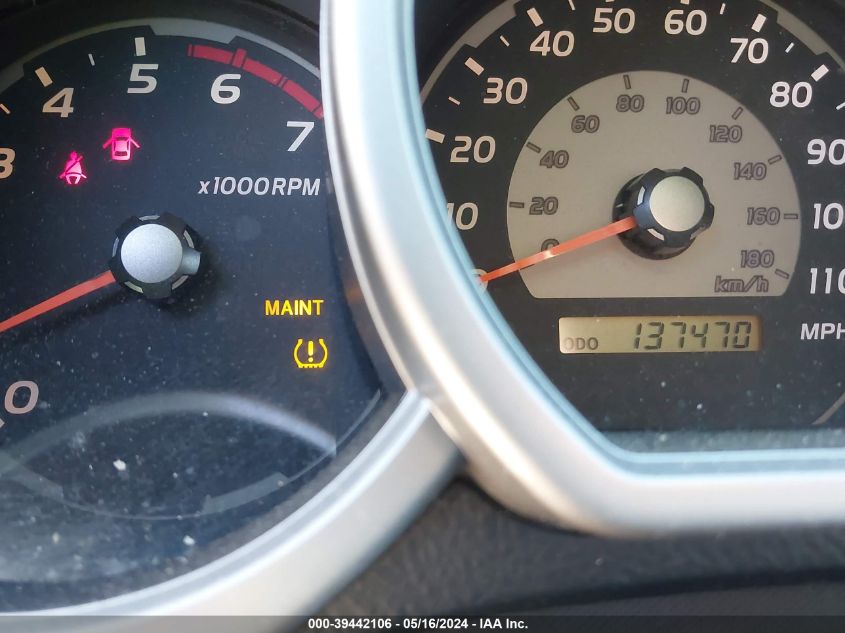 2005 Toyota 4Runner Sr5 V6 VIN: JTEBU14R550070222 Lot: 39442106