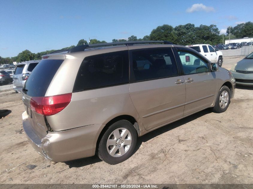 2004 Toyota Sienna Xle VIN: 5TDZA22C74S149936 Lot: 39442107