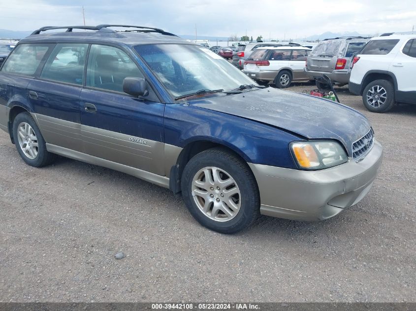 2004 Subaru Outback VIN: 4S3BH675246615836 Lot: 39442108