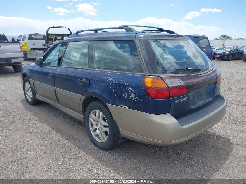 2004 Subaru Outback VIN: 4S3BH675246615836 Lot: 39442108