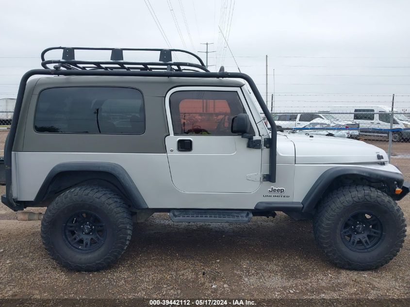 2004 Jeep Wrangler Unlimited VIN: 1J4FA49S74P778905 Lot: 39442112