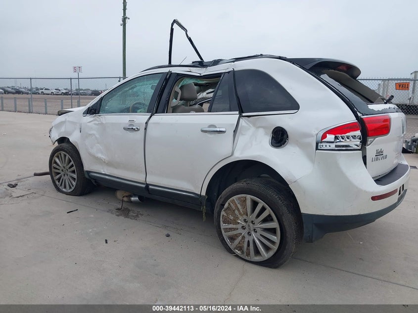 2013 LINCOLN MKX - 2LMDJ6JK0DBL25138